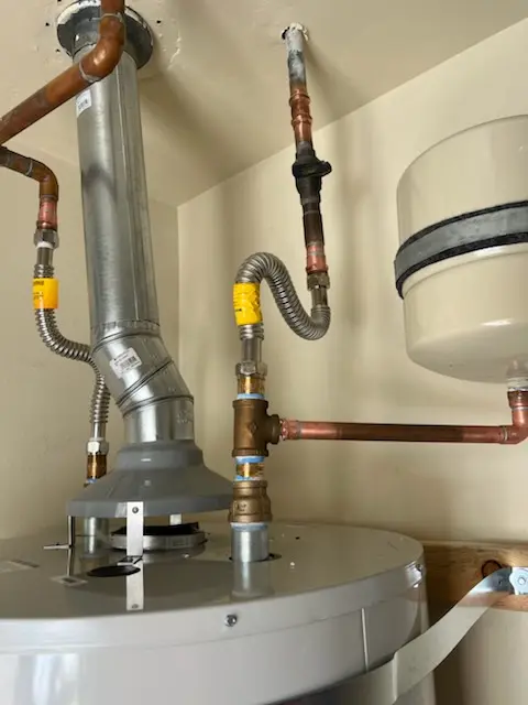 Water heater installation and plumbing repair in Horns Mill